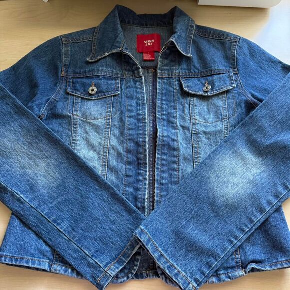 Vintage Miss Lili blue denim jacket - Picture 5 of 8